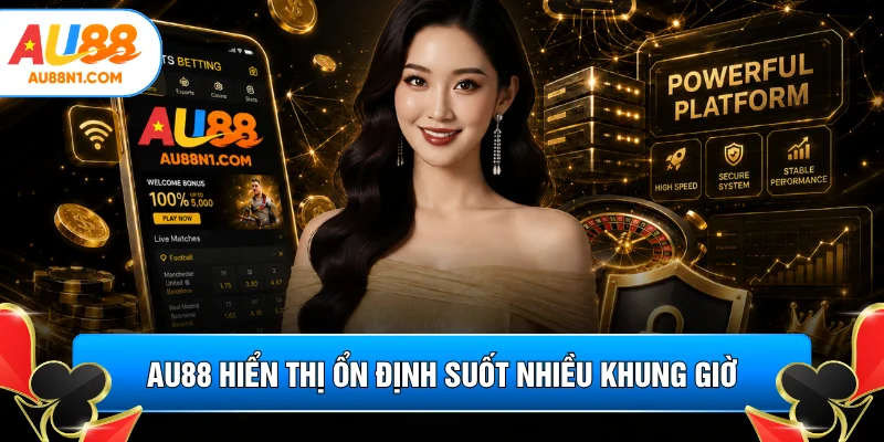 AU88 hiển thị ổn định suốt nhiều khung giờ