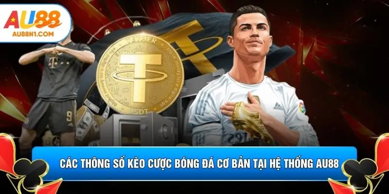 Các thông số kèo cược bóng đá cơ bản tại hệ thống AU88