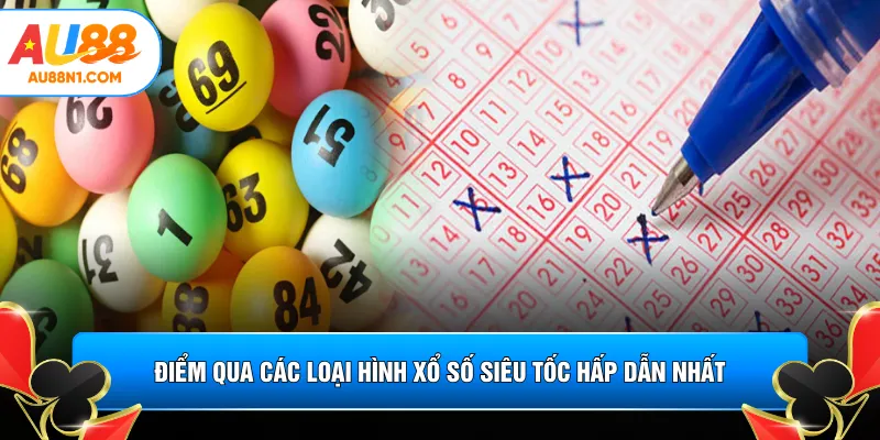 Điểm qua các loại hình xổ số siêu tốc hấp dẫn nhất
